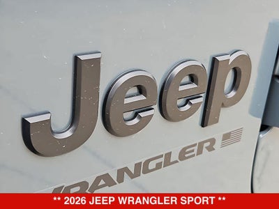 2026 Jeep Wrangler Sport