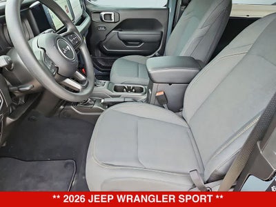 2026 Jeep Wrangler Sport