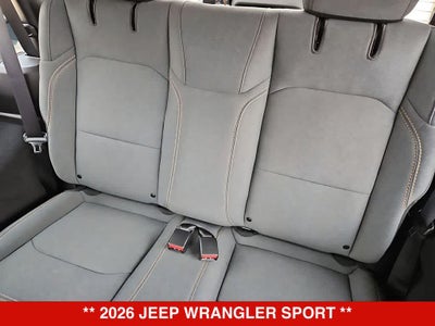 2026 Jeep Wrangler Sport