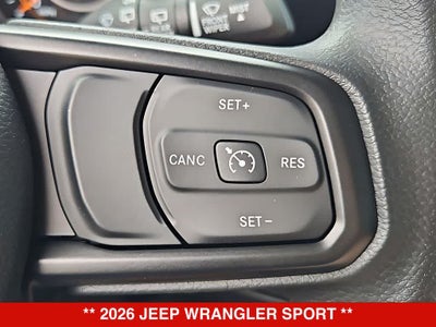 2026 Jeep Wrangler Sport