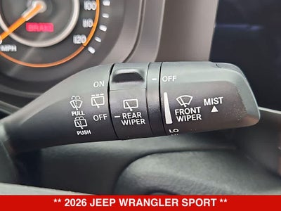 2026 Jeep Wrangler Sport