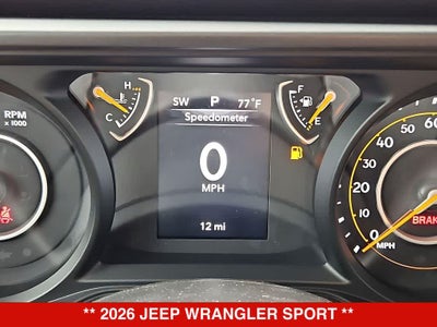2026 Jeep Wrangler Sport