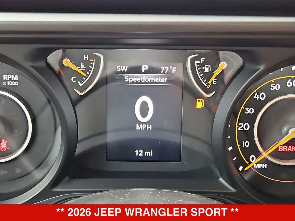 2026 Jeep Wrangler Sport