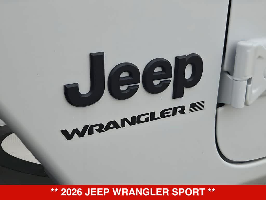 2026 Jeep Wrangler Sport