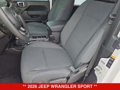 2026 Jeep Wrangler Sport
