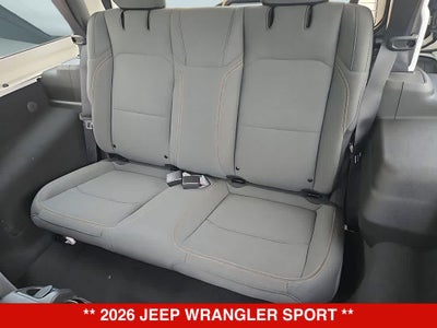 2026 Jeep Wrangler Sport