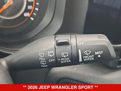 2026 Jeep Wrangler Sport