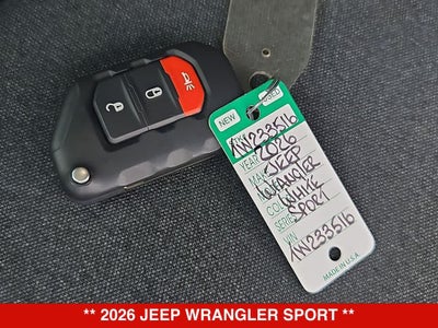 2026 Jeep Wrangler Sport