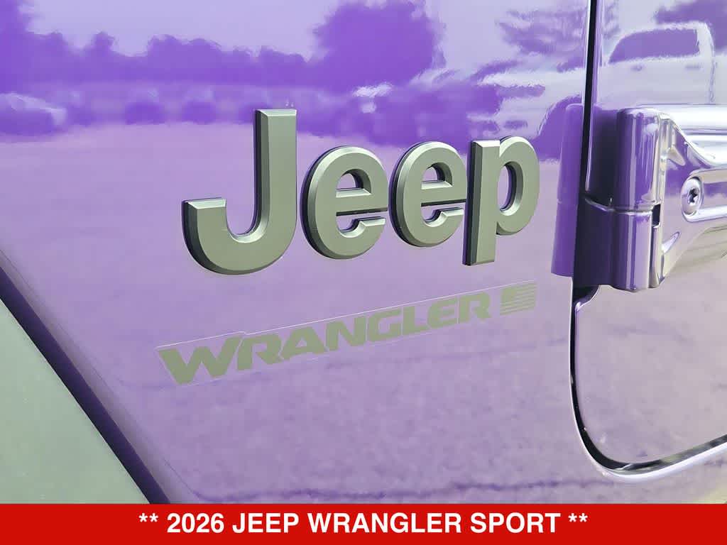 2026 Jeep Wrangler Sport