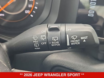 2026 Jeep Wrangler Sport