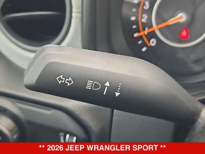 2026 Jeep Wrangler Sport