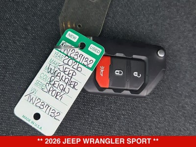 2026 Jeep Wrangler Sport
