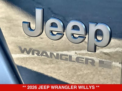2026 Jeep Wrangler Willys