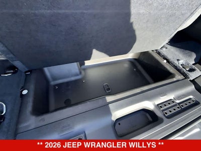 2026 Jeep Wrangler Willys