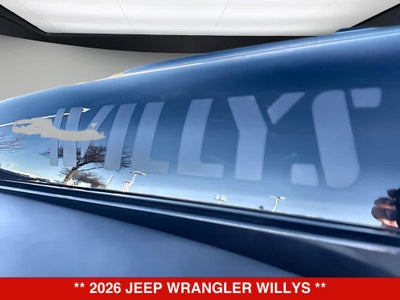 2026 Jeep Wrangler Willys