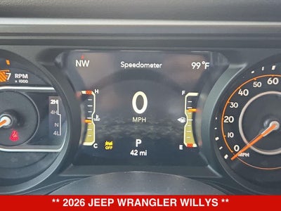 2026 Jeep Wrangler Willys
