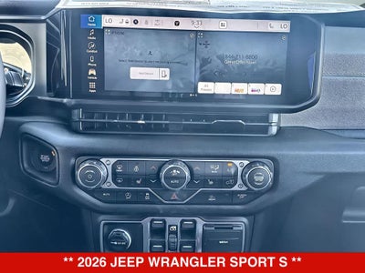 2026 Jeep Wrangler Sport S