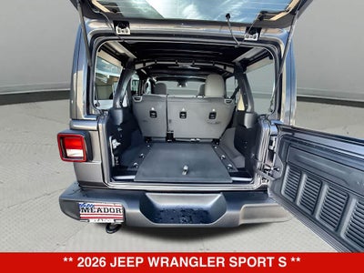 2026 Jeep Wrangler Sport S