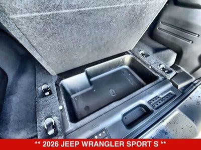 2026 Jeep Wrangler Sport S