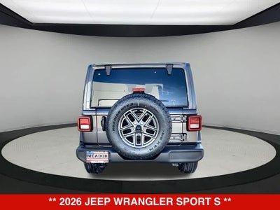2026 Jeep Wrangler Sport S