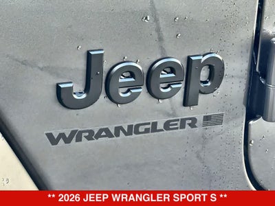 2026 Jeep Wrangler Sport S