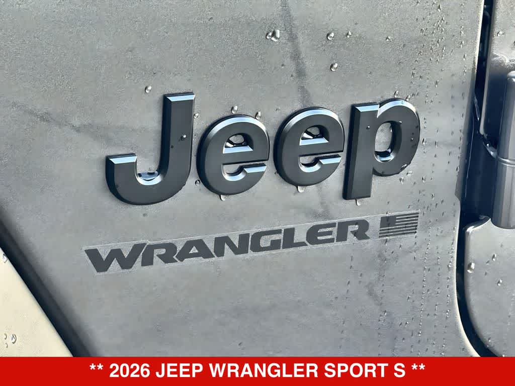 2026 Jeep Wrangler Sport S