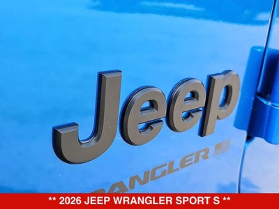 2026 Jeep Wrangler Sport S