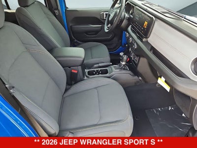 2026 Jeep Wrangler Sport S