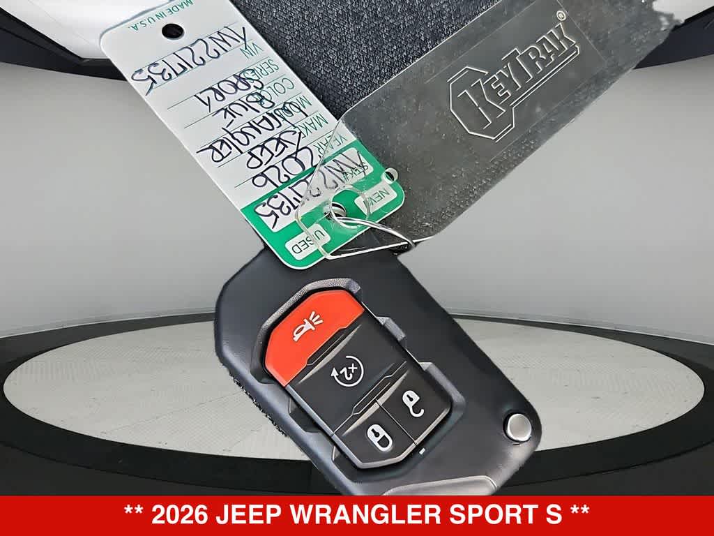 2026 Jeep Wrangler Sport S