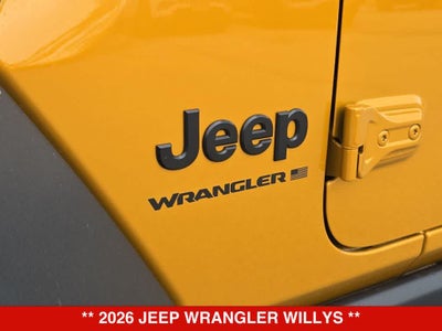 2026 Jeep Wrangler Willys
