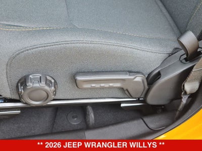 2026 Jeep Wrangler Willys