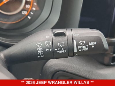 2026 Jeep Wrangler Willys