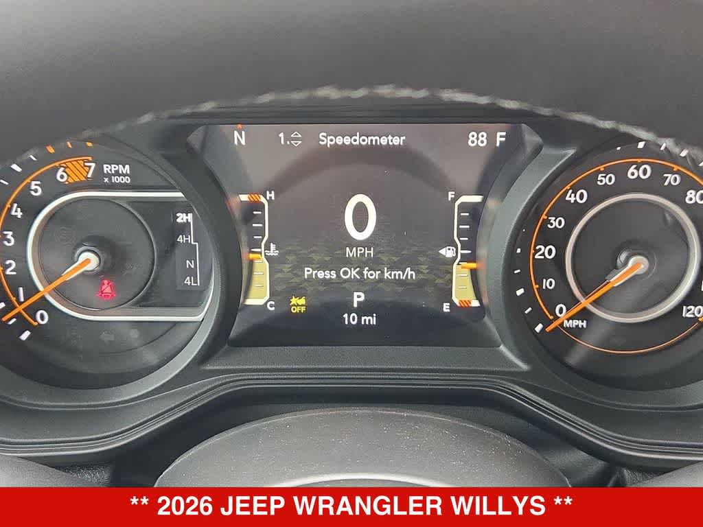 2026 Jeep Wrangler Willys