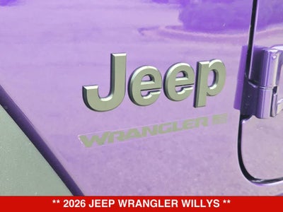 2026 Jeep Wrangler Willys