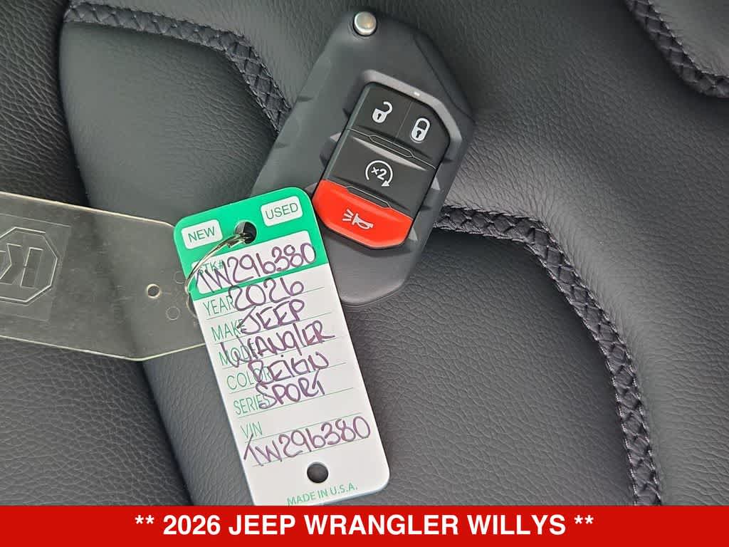 2026 Jeep Wrangler Willys