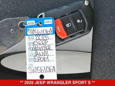 2025 Jeep Wrangler Sport S