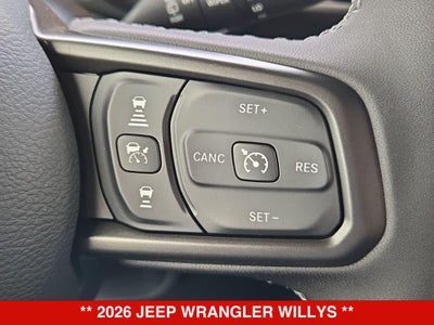 2026 Jeep Wrangler Willys