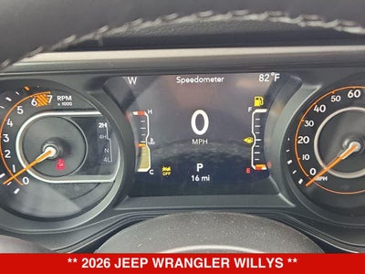 2026 Jeep Wrangler Willys