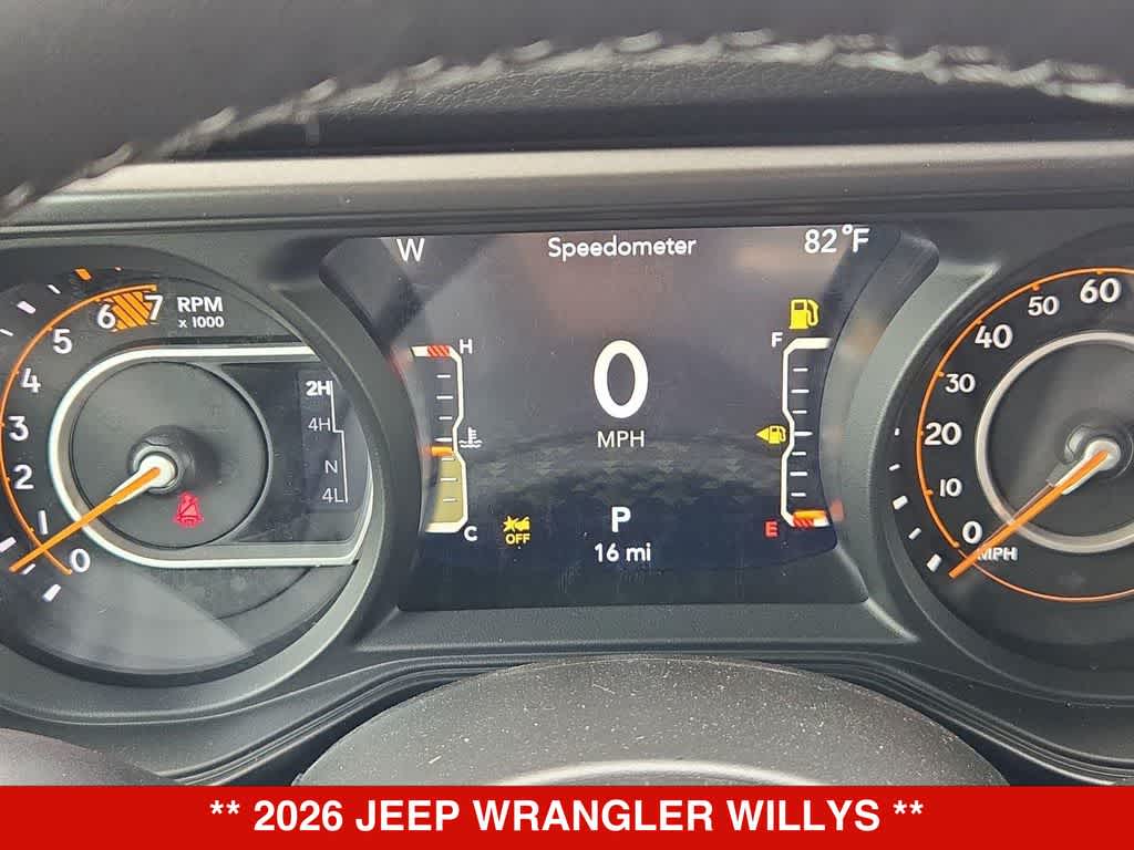 2026 Jeep Wrangler Willys