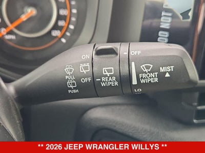 2026 Jeep Wrangler Willys
