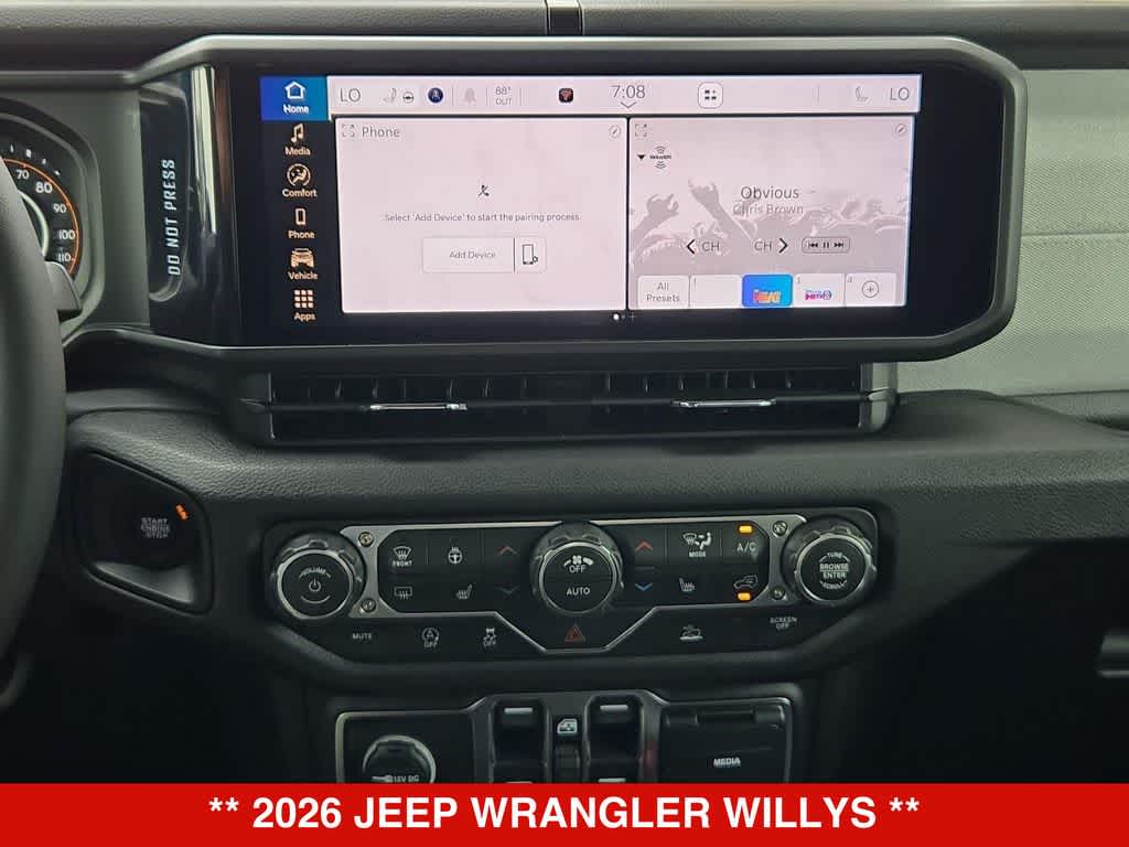 2026 Jeep Wrangler Willys