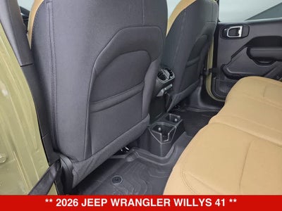 2026 Jeep Wrangler Willys 41