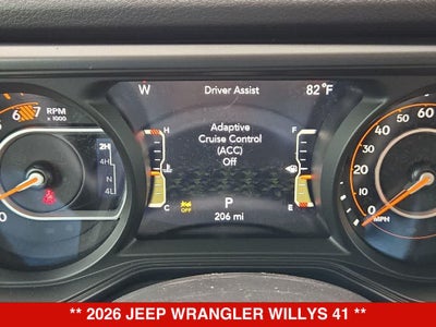 2026 Jeep Wrangler Willys 41