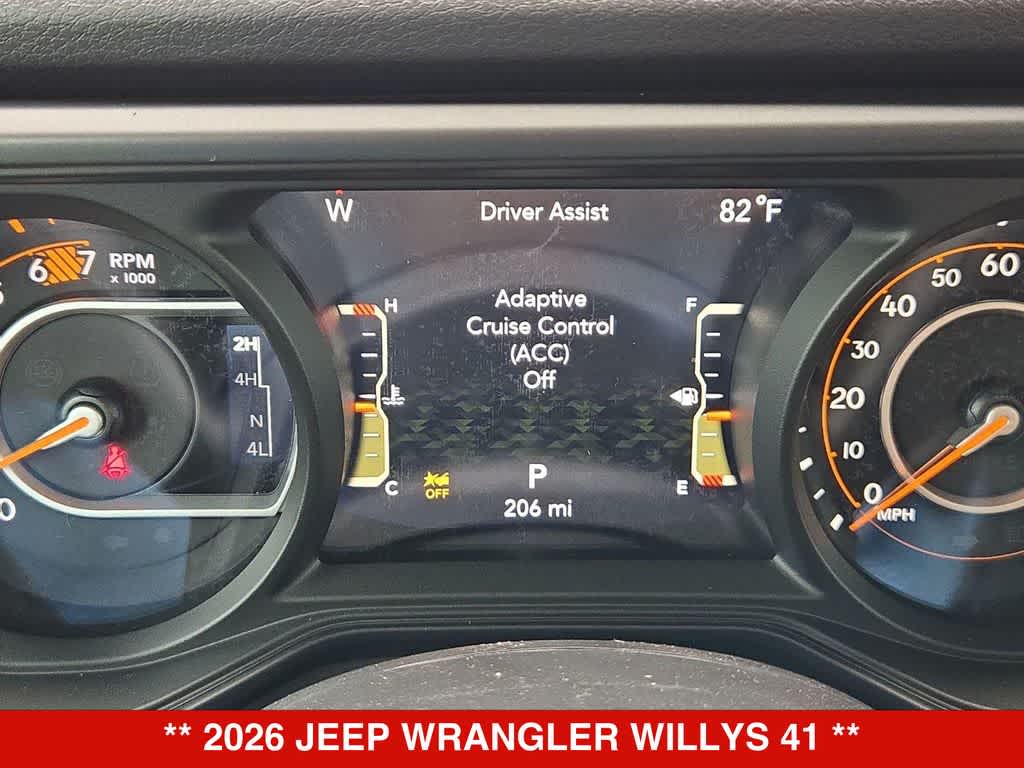 2026 Jeep Wrangler Willys 41