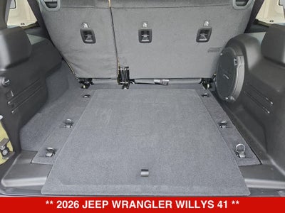 2026 Jeep Wrangler Willys 41