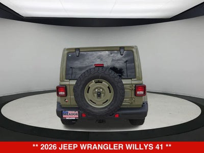 2026 Jeep Wrangler Willys 41