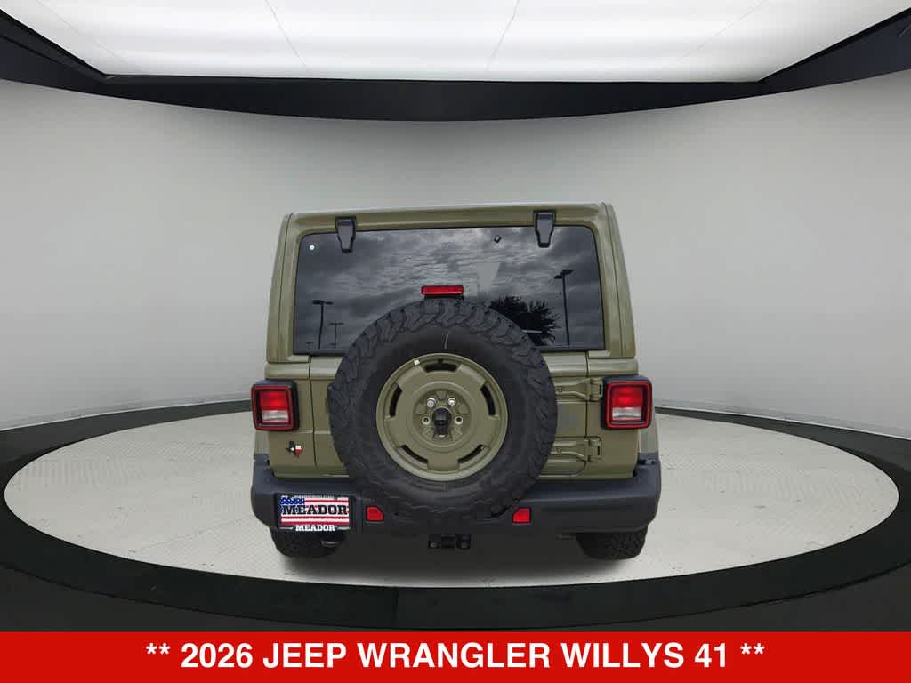 2026 Jeep Wrangler Willys 41