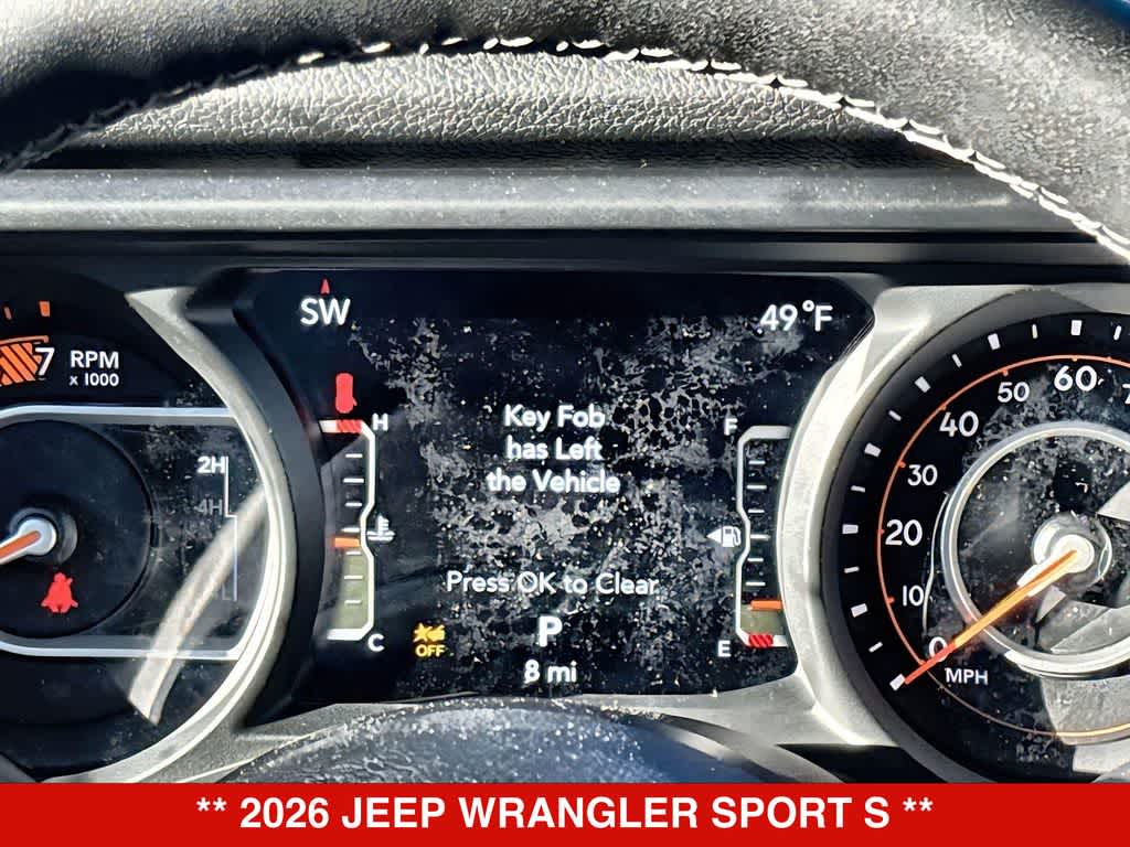 2026 Jeep Wrangler Sport S