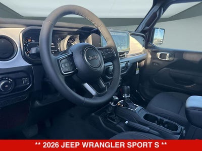 2026 Jeep Wrangler Sport S