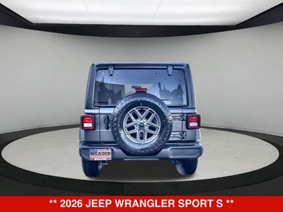 2026 Jeep Wrangler Sport S